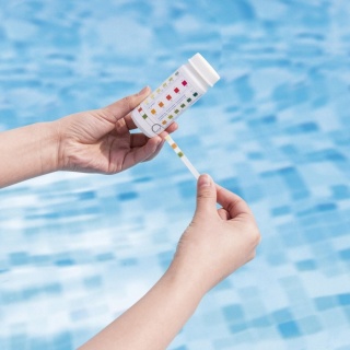 Paski lakmusowe 50 tester wody 3w1 PH chlor pomiary Basen Spa - Bestway [58142]