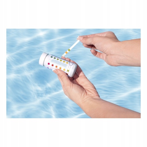 Paski lakmusowe 50 tester wody 3w1 PH chlor pomiary Basen Spa - Bestway [58142]