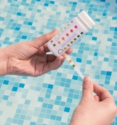 Paski lakmusowe 50 tester wody 3w1 PH chlor pomiary Basen Spa - Bestway [58142]