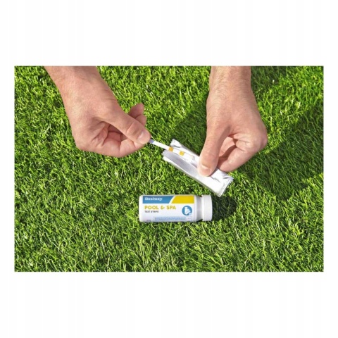 Paski lakmusowe 50 tester wody 3w1 PH chlor pomiary Basen Spa - Bestway [58142]