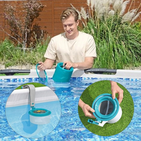 [58233] Skimmer basenowy oczyszczacz wody - Bestway