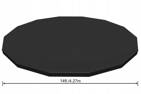 Pokrywa na basen stelażowy 427 cm - Bestway [58248]