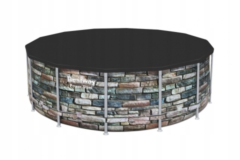 Pokrywa na basen stelażowy 427 cm - Bestway [58248]