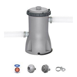 Pompa filtrująca filtracyjna 2006 l/h rury złaczki filtr - Bestway [58383]