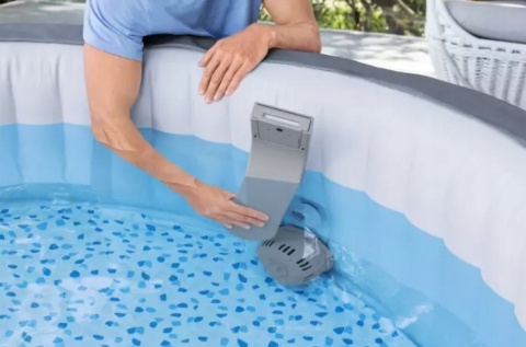 Wodospad do basenu Spa 7 kolorów lampka LED - Bestway [60322]