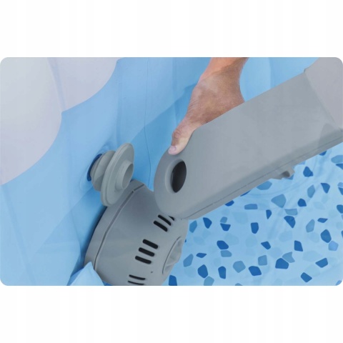 Wodospad do basenu Spa 7 kolorów lampka LED - Bestway [60322]