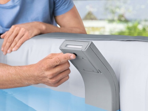 Wodospad do basenu Spa 7 kolorów lampka LED - Bestway [60322]