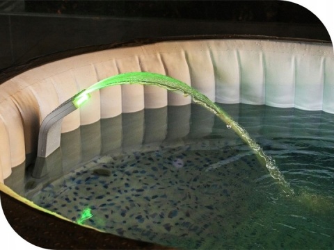 Wodospad do basenu Spa 7 kolorów lampka LED - Bestway [60322]