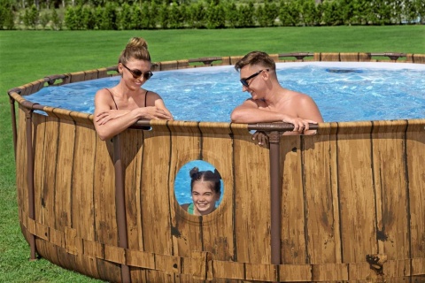 Basen stelażowy 14FT Steel PRO MAX 427x107 cm - Bestway [561JM]