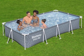 Basen stelażowy Steel Pro 366x201x66 cm - Bestway [561FT]