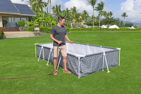 Basen stelażowy Steel Pro 366x201x66 cm - Bestway [561FT]