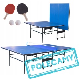 [P101] DUŻY, SKŁADANY STÓŁ DO GRY PING PONG, TENIS STOŁOWY - PŁYTA 12MM