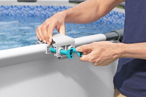 Filtrująca Pompa basenowa ze Skimmerem Skimatic FlowClear 3974l/h Filtr wymienny - Bestway [58469]