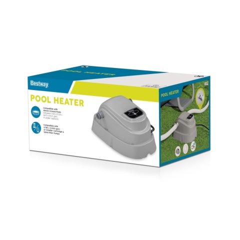 Podgrzewacz wody do basenów ogrodowych Złączki, Wąż - Bestway [58259]
