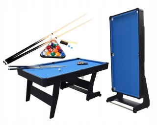 Stół do bilarda zestaw bilardowy z akcesoriami 6FT [T56026(6).NIE]