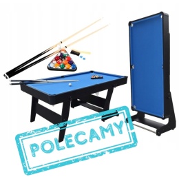 [T56026(6).NIE] STÓŁ DO BILARDA ZESTAW BILARDOWY Z AKCESORIAMI 6FT