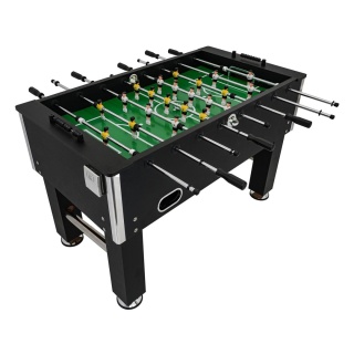 Stół do gry w piłkarzyki duży solidny 45kg czarny [F56300]