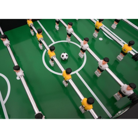 [F56300] STÓŁ DO GRY W PIŁKARZYKI DUŻY SOLIDNY 45kg CZARNY