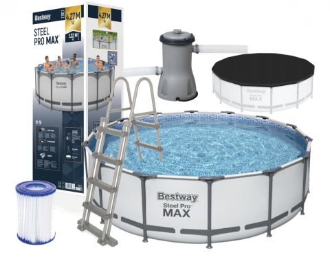 Basen stalażowy ogrodowy 427x122 cm - Bestway [5612X]