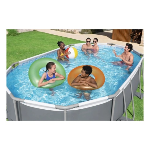 Basen stelażowy Power Steel 7w1 16x10FT + akcesoria 488x305x107 cm - Bestway [56448]