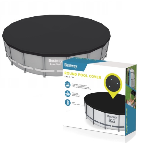 Pokrywa na basen stelażowy 549 cm - Bestway [58039]