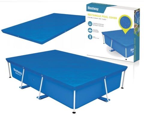 Pokrywa do basenu stelażowego 259 x 170 cm - Bestway [58105]