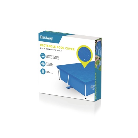 Pokrywa do basenu stelażowego 259 x 170 cm - Bestway [58105]