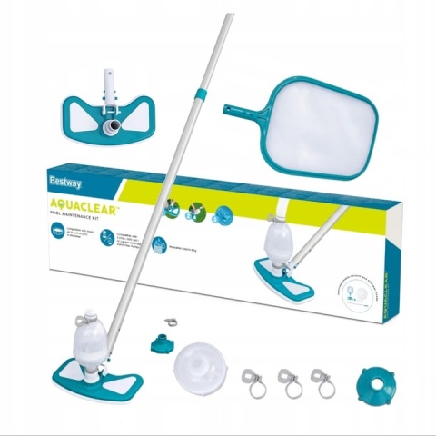 Odkurzacz Do Czyszczenia Basenów Ogrodowych Pełen Zestaw - Bestway [58234]