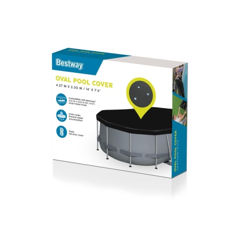 Pokrywa 427x250cm na basen stelażowy do basenu Steel Pro Max - Bestway [58425]