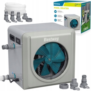 Pompa ciepła basenu 4.4KW elektryczny podgrzewacz basenowy - Bestway [58748]