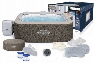 Basen z hydromasażem nadmuchiwany lay-Z-Spa Cabo HydrotJet 6 Jacuzzi 795L - Bestway [6001R]