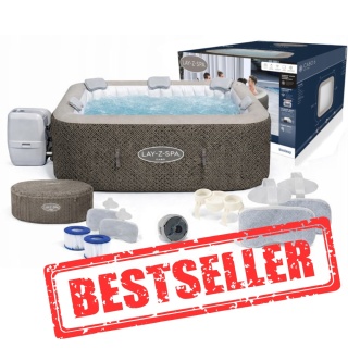 Basen z hydromasażem nadmuchiwany lay-Z-Spa Cabo HydrotJet 6 Jacuzzi 795L - Bestway [6001R]
