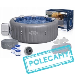 [6001T] Basen Spa SANTORINI PRO z hydromasażem nadmuchiwany okrągły 5-7 osób 1190 L - Bestway