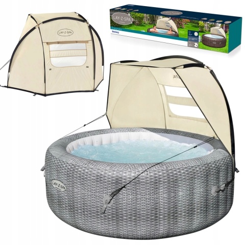 Baldachim osłona zadaszenie do spa 184x94x109 ochrona UV - Bestway [60304]