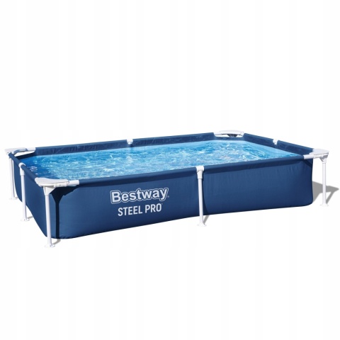 Basen stelażowy ogrodowy steel PRO 221x150x43 cm - Bestway [56401]