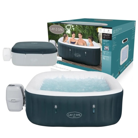 Basen Spa Lay-Z-Spa IBIZA AirJet 6 Jacuzzi 180x180x66 cm - Bestway [6002U]