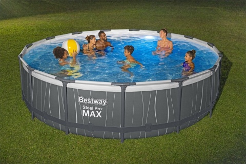 Basen stelażowy 15FT SteelPRO 457x107 cm - Bestway [561GD]