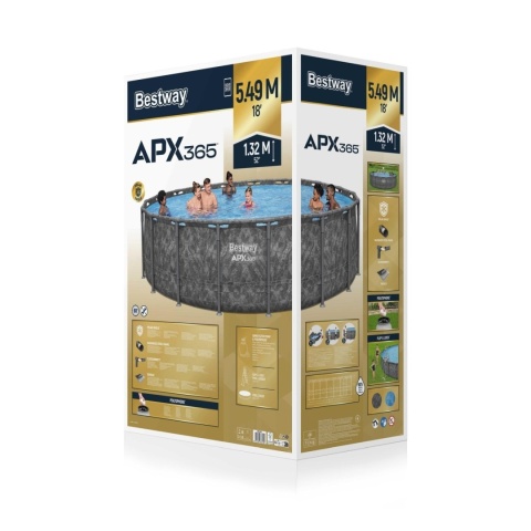 Basen stelażowy 18FT APX 365 549x132 cm - Bestway [561KC]