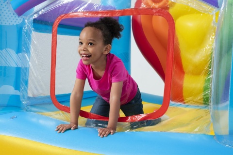 Dmuchana trampolina domek plac zabaw dla dzieci - Bestway [52269]