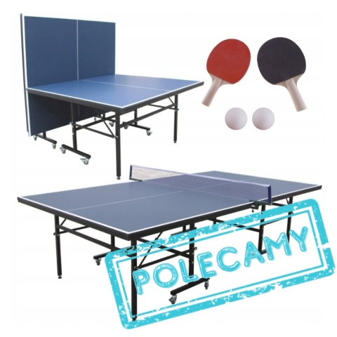 Duży składany stół do gry - ping pong, tenis stołowy - płyta 15mm [P201]
