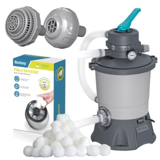 Pompa piaskowa filtrująca 3596l/h + Kulki Filtracyjne - Bestway [58515+58475]
