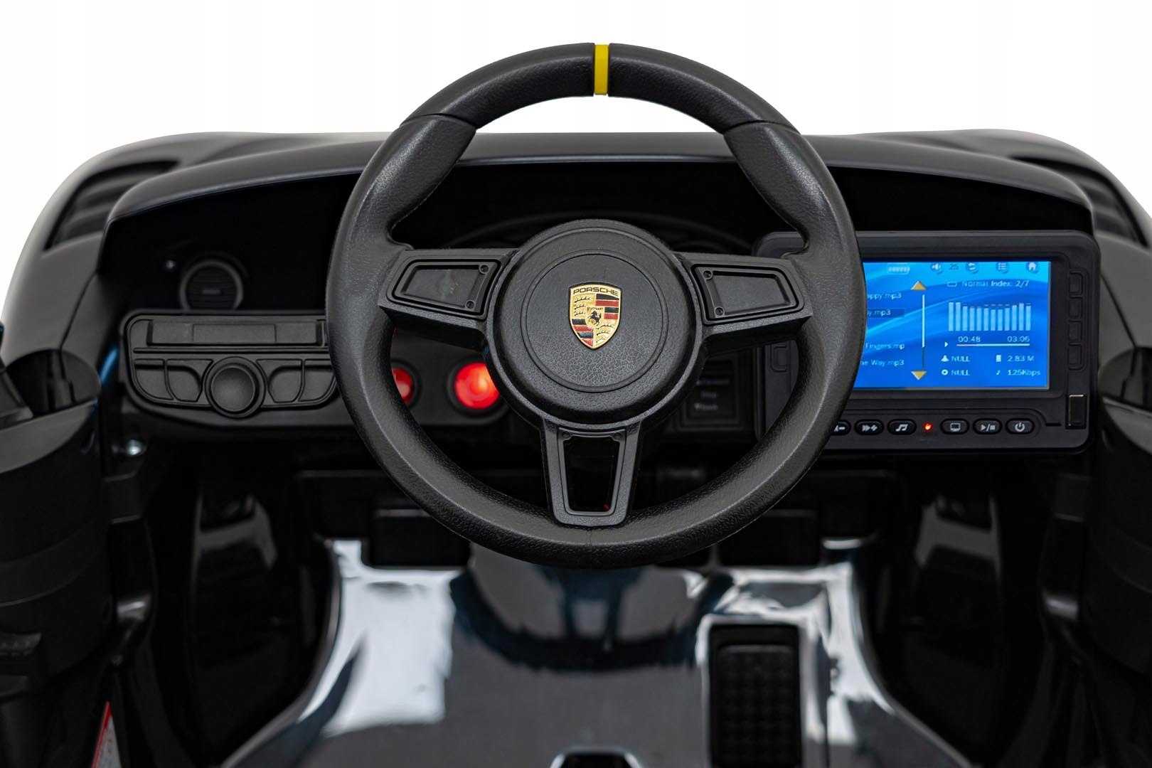 POJAZD PORSCHE SPYDER RS 718 CZARNY MP4 AUTO NA AKUMULATOR DLA DZIECI EVA Liczba drzwi 2